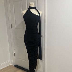 Privy Black One Shoulder Bodycon Dress